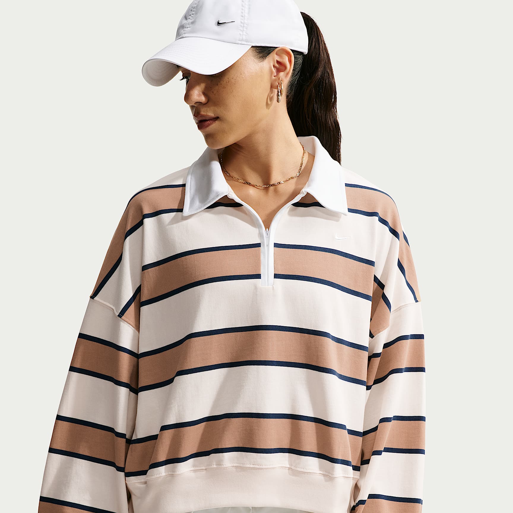 マンチェスターシティ　エアロスイフト　ハーフジップ　XL　NIKE　ナイキ　白 Nike Sportswear Women's 1/4-Zip Sweatshirt. Nike LU